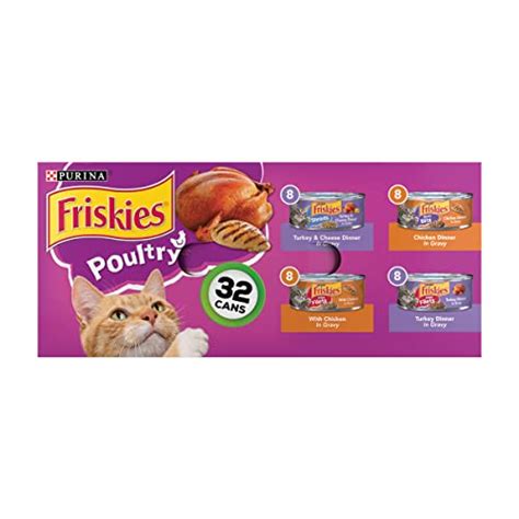 Purina Friskies Gravy Wet Cat Food Variety Pack Poultry Shreds Meaty