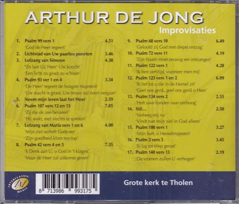 Improvisaties Arthur De Jong Bespeelt Het Orgel Van De Grote Kerk Te