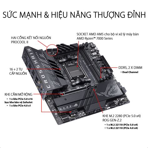 Mainboard Asus Rog Crosshair X670e Gene Phucansolutions