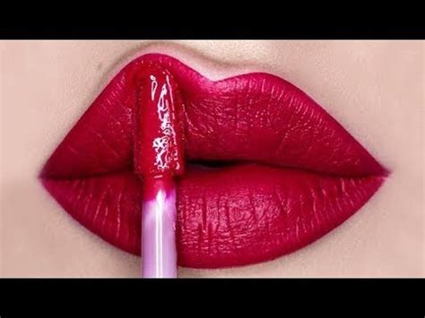 Lipstick Tutorial Compilation 2018 New Amazing Lip Art Design Ideas