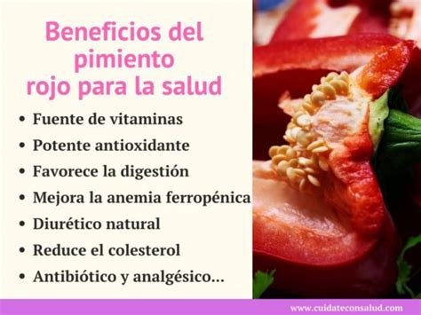 Beneficios Y Propiedades Del Pimiento Rojo Nicas