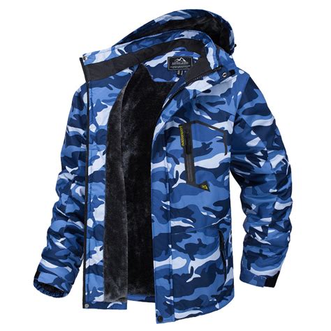 Camo Hiking Jacket – Men Winter Jacket