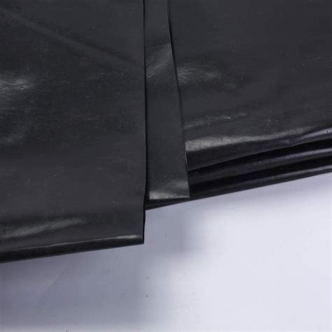 Jxgzyy Mil Rubber Pond Liner Ft X Ft Hdpe