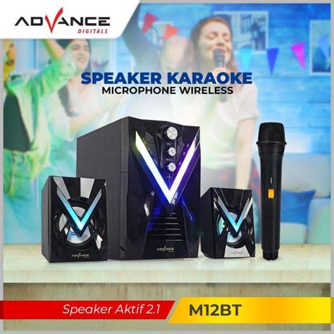 Speaker Advance M Bt M Bt Stereo Bluetooth Xtra Bass Subwoofer