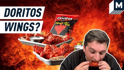 We Tried Buffalo Wild Wings Flamin Hot Dorito Chicken Wings Mashable
