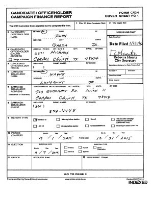 Fillable Online The C Oh Instruction Guide Explainsnshow To Complete