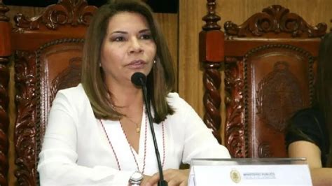 Marita Barreto Fiscalía Oficializa Resolución Que La Retira De Equipo