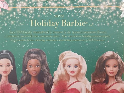 Brand New Barbie Signature Holiday Doll Blonde Hair Collectible