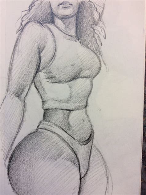 How To Draw A Slim Thick Body