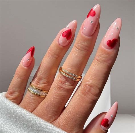 20 Valentines Day Nails Designs 2024 For Your Dinner Date