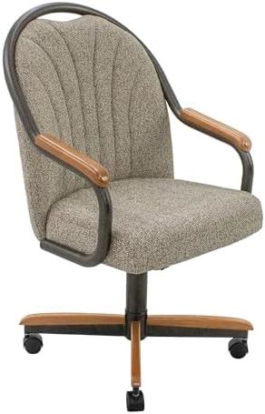 Amazon Caster Chair Company Casual Rolling Caster Dining Chair