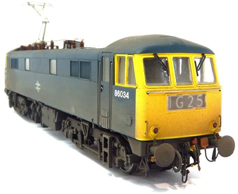 Heljan 8656 Class 86 0 86034 Inter City Arrows Fye Weathered Olivias Trains