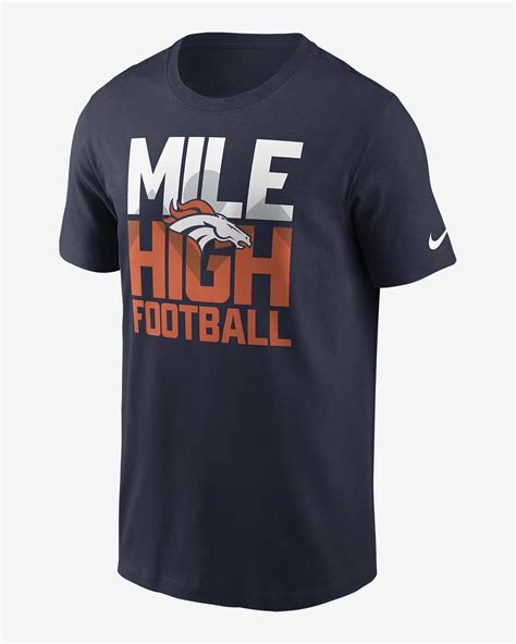 Playera Para Hombre Nike Local Essential NFL Denver Broncos Nike