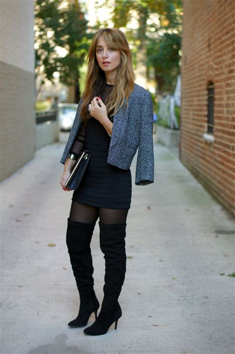 Snazzy And Stylish Ways To Wear Over The Knee Boots Ohh My My