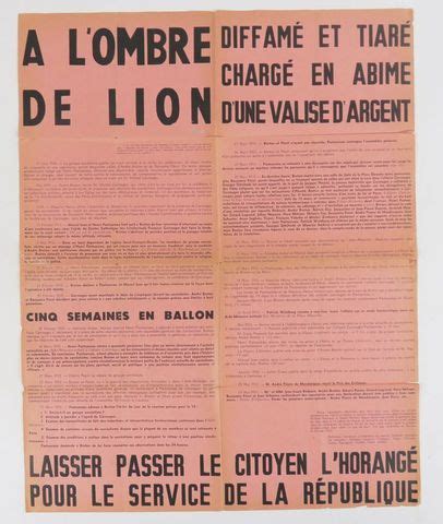 Tract surréaliste A l ombre de lion auctions price archive