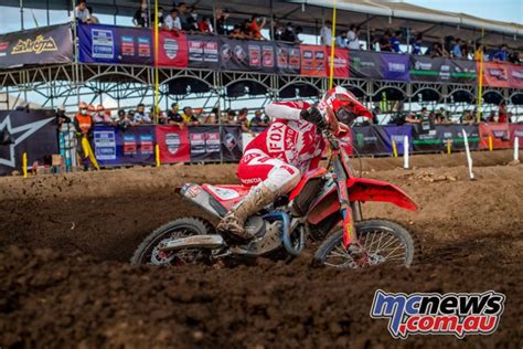 Gajser Vialle Top Mxgp Of Indonesia Evans P Mcnews