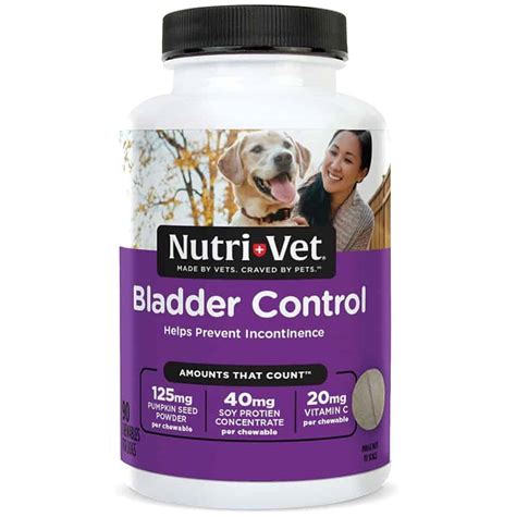 Nutri Vet Bladder Control Chewable For Dogs 90 Ct Upco