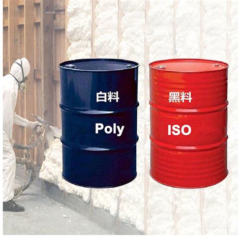 Closed Cell Two Component Polyurethane Foam Isocyanate Polyurethane Raw