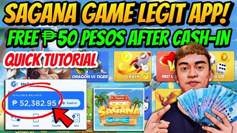 Sagana Game New Legit App 2023 Full Quick Tutorial Earn Gcash Money