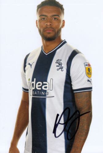 Darnell Furlong Hand Signed West Bromwich Albion X Photo West Brom