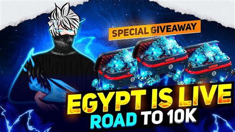 Egypt Bhai Is Live Road To K Subscribers Free Fire Pakistan