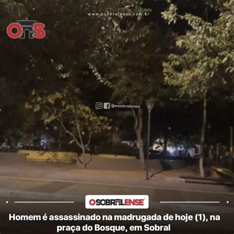 Homem é assassinado na madrugada de hoje 1 na praça do Bosque em