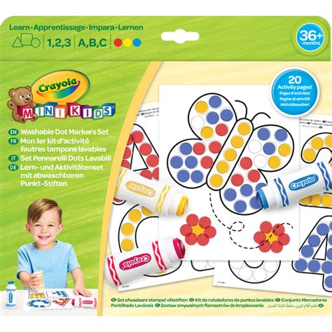 Crayola Mini Kids Uitwasbare Viltstiften Set - Allaz