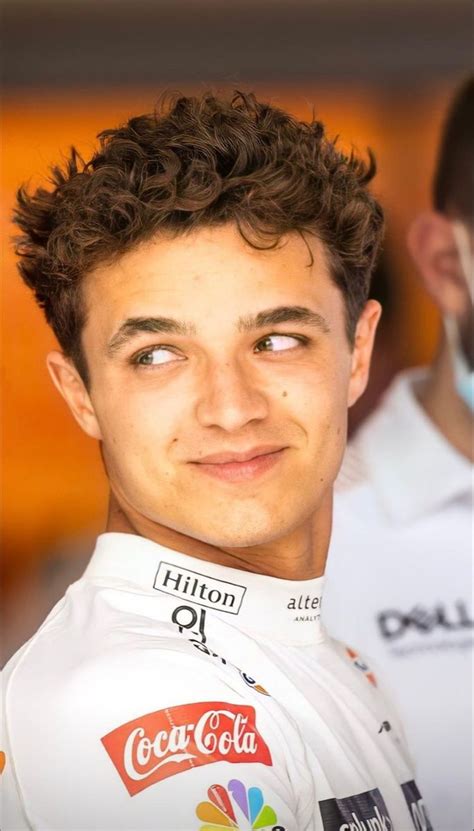 Lando Norris Looking Hot Sky Sports Tv Brazilian Grand Prix Formula