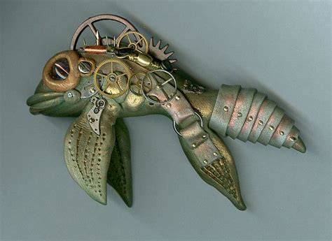 Steampunk Fish Art Mechanical Quirks Pinterest