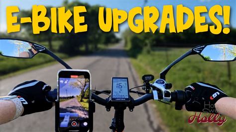 Lectric E Bike Upgrades New Mirrors Phone Holders Handlebar Extensions And Rack Bags S3e9