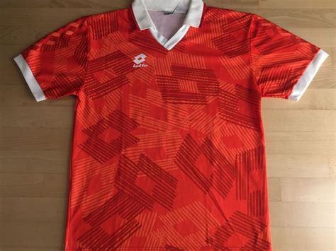 ORIGINAL LOTTO 9 TRIKOT SAISON 92 94 MAILLOT SCHWEIZ NATI Kaufen