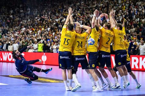 Handball l incroyable but de Prandi lors de France Suède