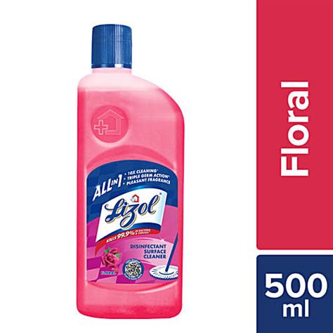 Buy Lizol Disinfectant Surface Cleaner Floral Ml Online At Best