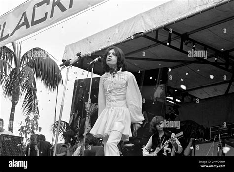 The Rolling Stones On Stage At Their Free Concert In Londons Hyde Park