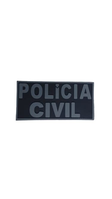 Emborrachado Costas Policia Civil Cinza