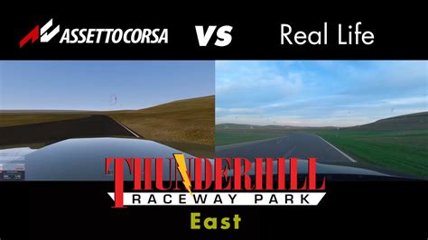 Assetto Corsa Vs Real Life Ep Thunderhill East Bmw F M Youtube