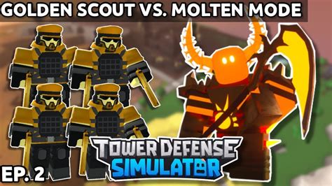 Tds Molten Speedrun With Golden Scout Attempt Number Youtube