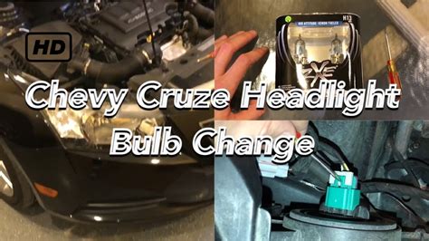 Changing Headlight Bulb On 2018 Chevy Cruze