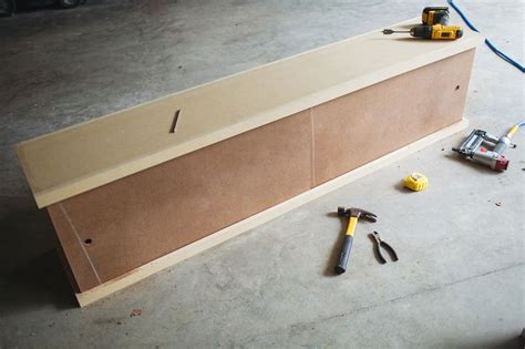 Make A Bench With Built In Storage A Beautiful Mess