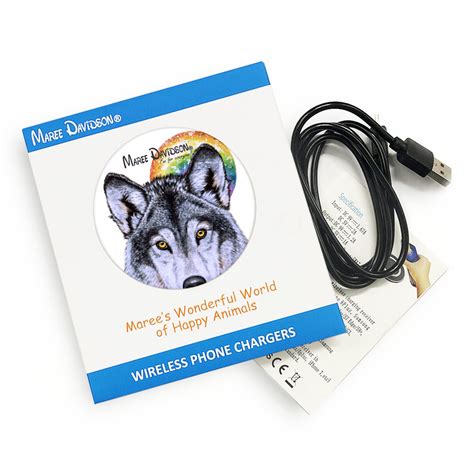 Leader Of the Pack Wolf - Wireless Phone Charges