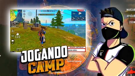 Free Fire Ao Vivo Jogando Camp X Treino Insano K