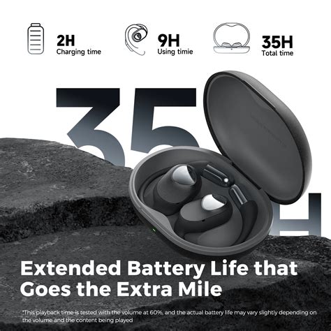 New SoundPEATS GoFree2 Open-Ear Earphones Bluetooth 5.3 Earbuds