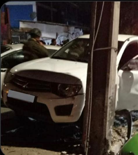 Persecución policial termina en accidente de tránsito en San Bernardo