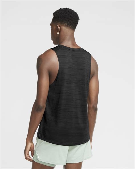 Nike Dri Fit Miler Mens Running Tank Nike In