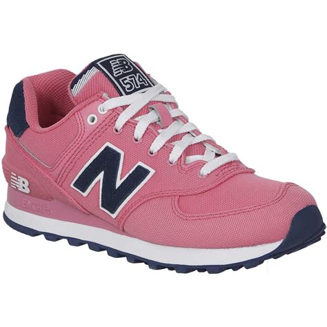 Zapatilla De Mujer New Balance Rosado Wl574pop