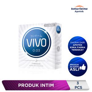 Promo Sensitif Vivo Kondom Isi Pcs Kontrasepsi Kimia Farma