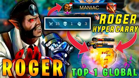 Roger Gameplay Roger Hyper Carry Roger Best Build Roger Top