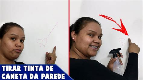 Como Tirar Risco De Caneta Da Parede Youtube