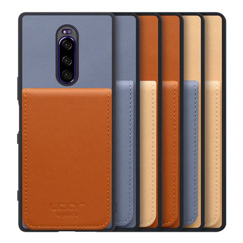 LooCo Official Shop LOOF BASIC SHELL SLIM CARD Xperia 1 Xperia