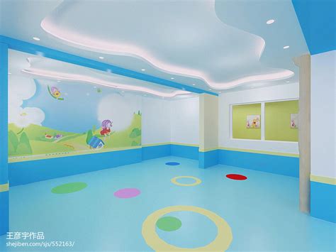 幼儿园中班墙面布置效果图 设计本装修效果图